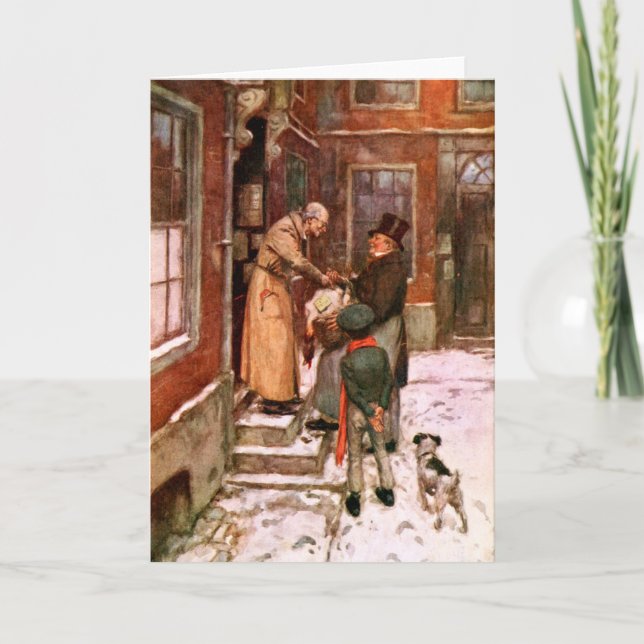 A Christmas Carol: Turkey Delivery Seasonal Card (Front)
