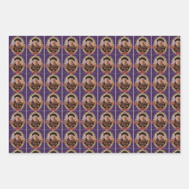 A Christmas Carol Wrapping Paper (Front)