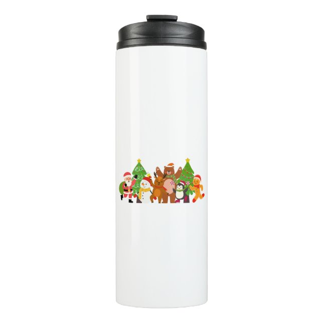 A Christmas Character Crew Thermal Tumbler (Front)
