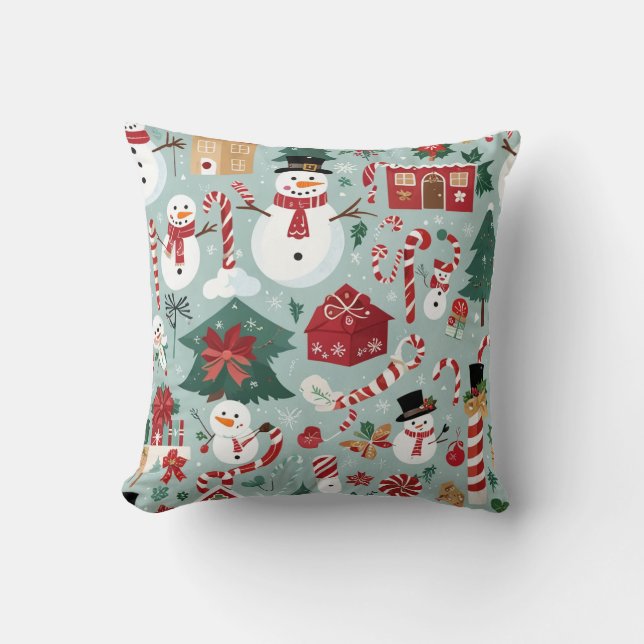 a Christmas cushion (Front)