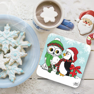A Christmas Friendship Coaster