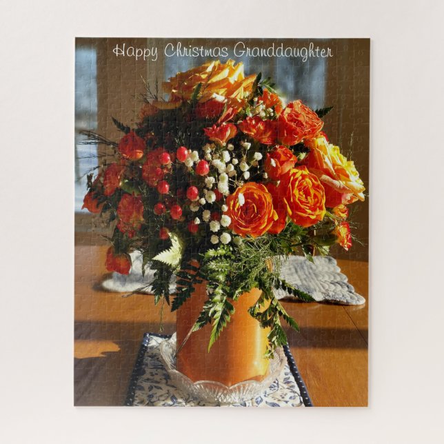 A Christmas Gift for My Granddaughter. Jigsaw Puzzle (Vertical)
