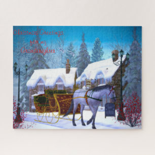 A Christmas Gift for My Granddaughter. Jigsaw Puzzle