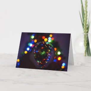 A Christmas Globe Card