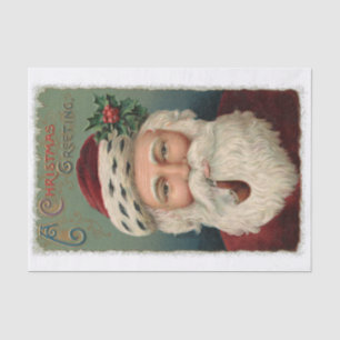 A Christmas Greeting from Santa - Holiday Tissue Paper