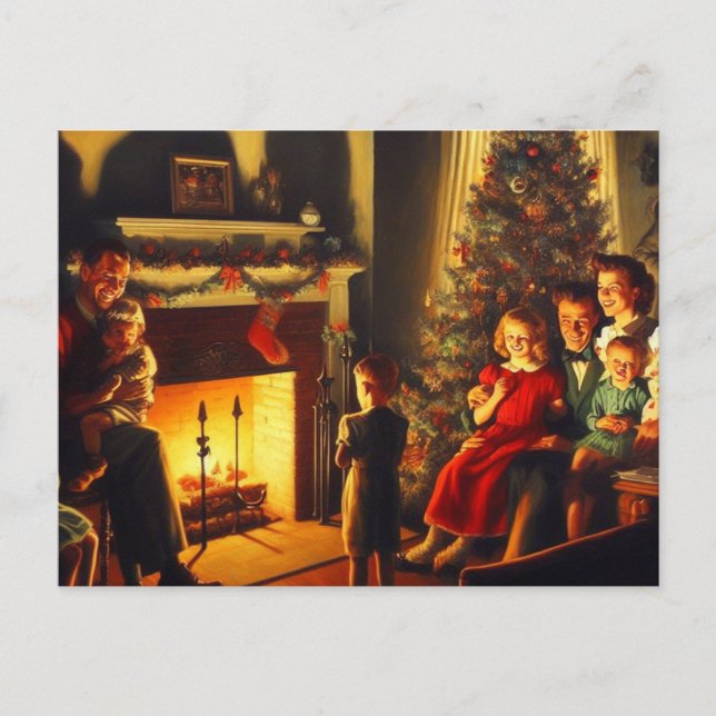 A Christmas Horror Postcard (Front)