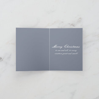 A Christmas Mouse Card