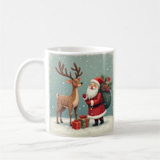 a Christmas mug