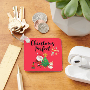 A Christmas Perfect Mince Pie Key Ring