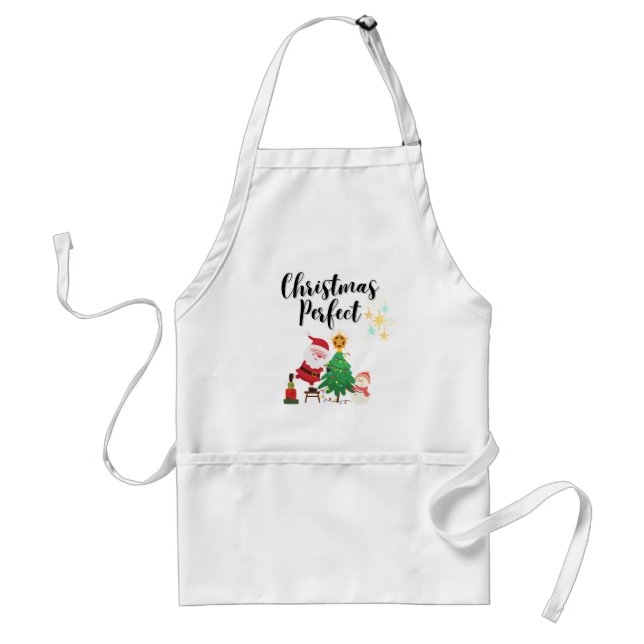 A Christmas Perfect Mince Pie Standard Apron (Front)