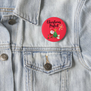 A Christmas Perfect Mince Pies 6 Cm Round Badge