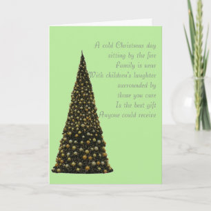A Christmas Poem Holiday Card