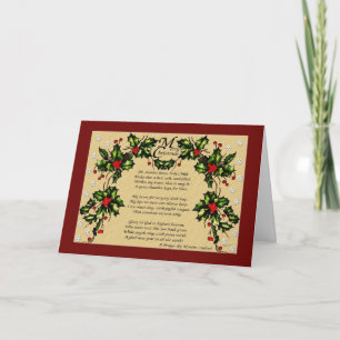 A Christmas Prayer Holiday Card