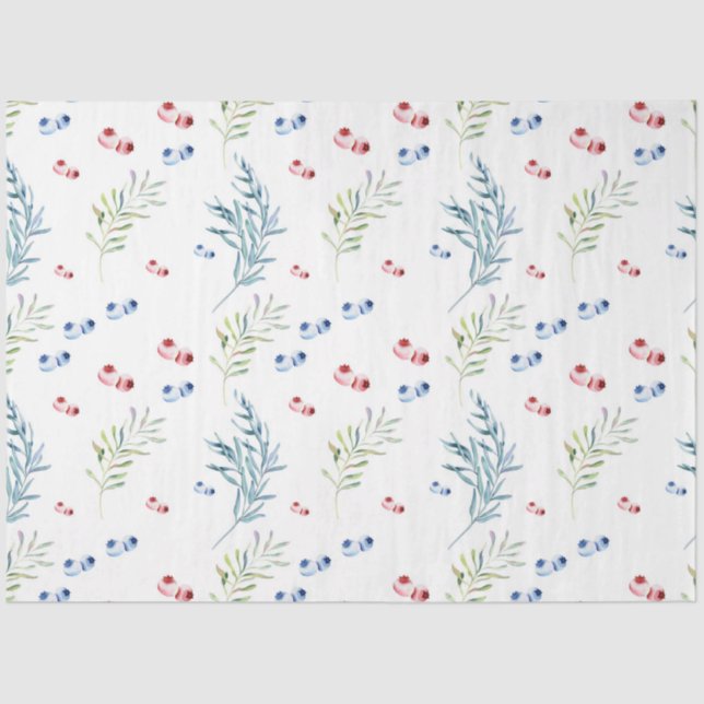 A Christmas Series Design 1 Tissue Paper (Front)