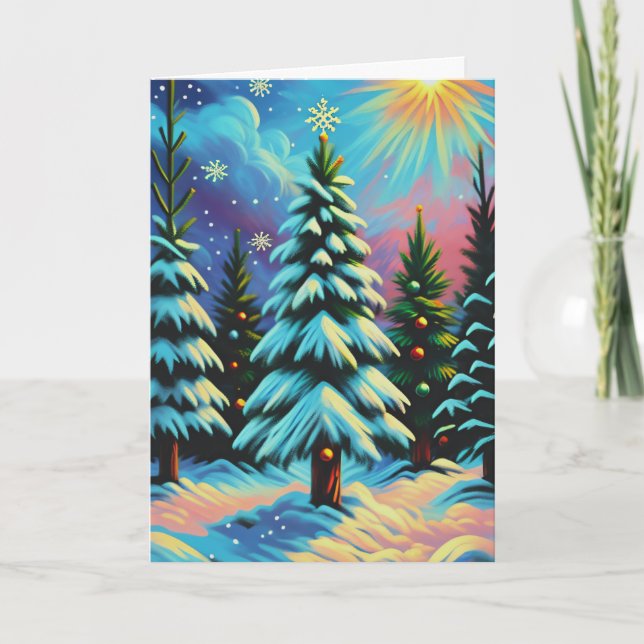 A Christmas Star Holiday Card (Front)