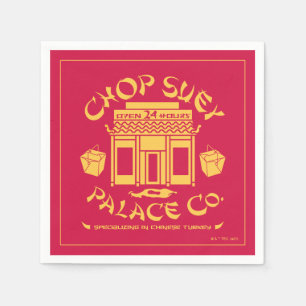 A Christmas Story   Chop Suey Palace Co. Napkin