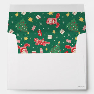 A Christmas Story   Christmas Icon Pattern Envelope