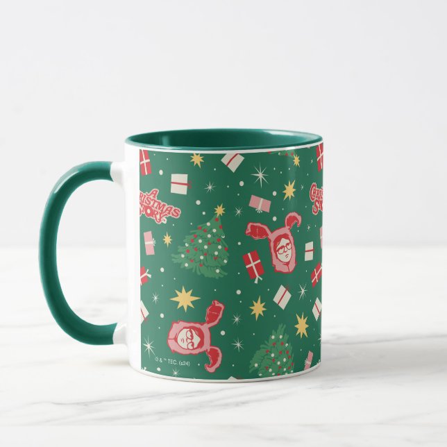 A Christmas Story | Christmas Icon Pattern Mug (Left)