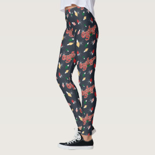 A Christmas Story   Christmas Lights Pattern Leggings