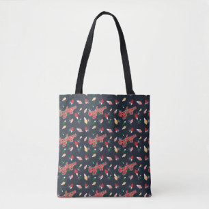A Christmas Story Christmas Lights Pattern Tote Bag