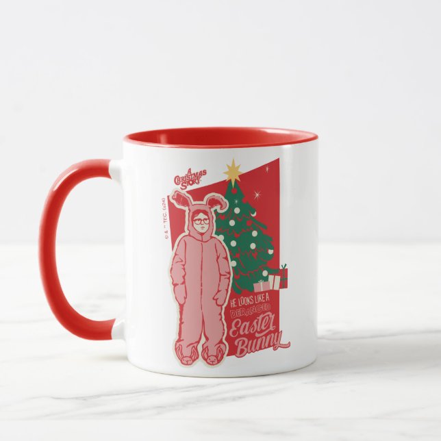 A Christmas Story | Deranged Easter Bunny Mug (Left)