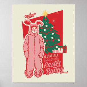 A Christmas Story Deranged Easter Bunny Poster