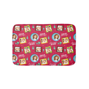 A Christmas Story   Family Photos Pattern Bath Mat