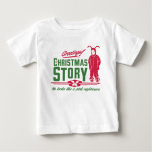 A Christmas Story He Looks Like a Pink Nightmare Baby T-Shirt