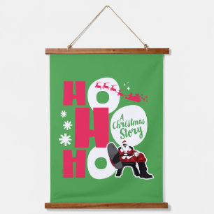 A Christmas Story   Ho Ho Ho Hanging Tapestry