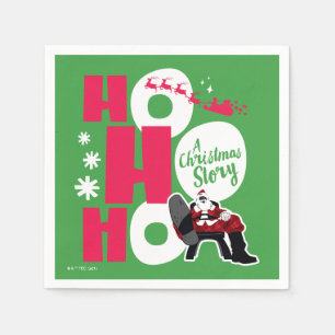 A Christmas Story   Ho Ho Ho Napkin