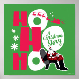 A Christmas Story   Ho Ho Ho Poster