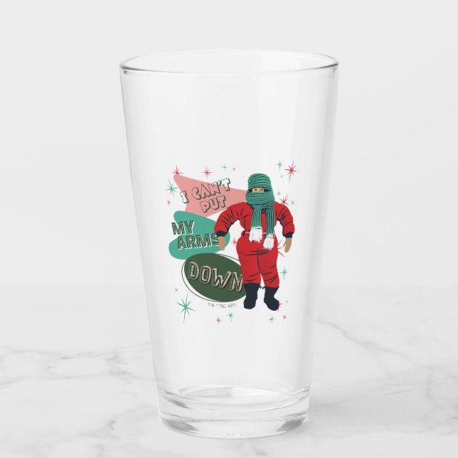 A Christmas Story - I Can't Put My Arms Down Glass (Front)