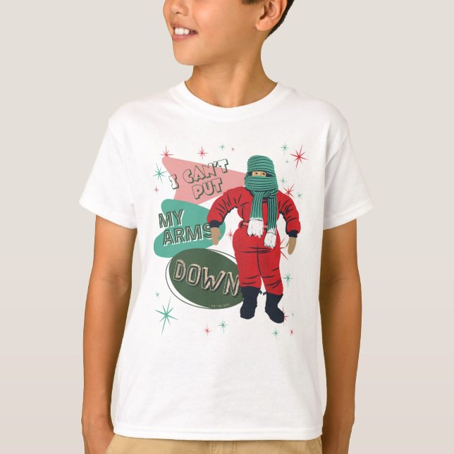 A Christmas Story - I Can't Put My Arms Down T-Shirt (Front)
