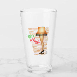 A Christmas Story Lamp Get a Leg Up Glass