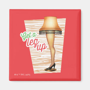 A Christmas Story Lamp   Get a Leg Up Magnet