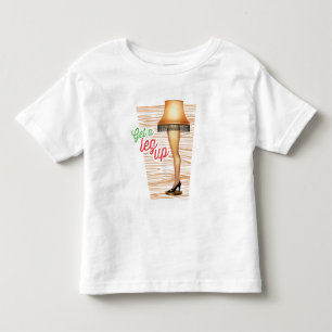 A Christmas Story Lamp Get a Leg Up Toddler T-Shirt