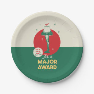 A Christmas Story   Leg Lamp Major Award Paper Plate