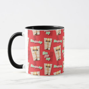 A Christmas Story   Leg Lamp Pattern Mug