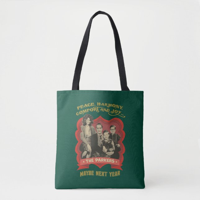 A Christmas Story | Peace, Harmony, Comfort & Joy Tote Bag (Front)