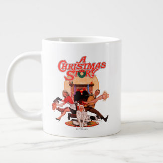 A Christmas Story Poster Art Large Coffee Mug