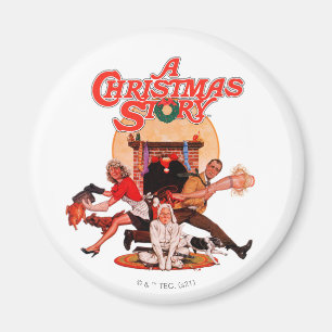 A Christmas Story Poster Art Magnet