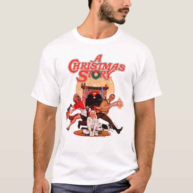 A Christmas Story Poster Art T-Shirt (Front)