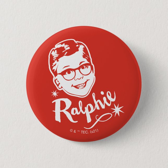 A Christmas Story | Ralphie 6 Cm Round Badge (Front)