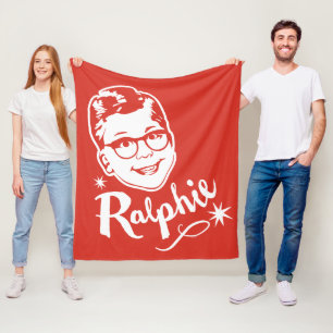 A Christmas Story Ralphie Fleece Blanket