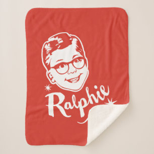 A Christmas Story Ralphie Sherpa Blanket