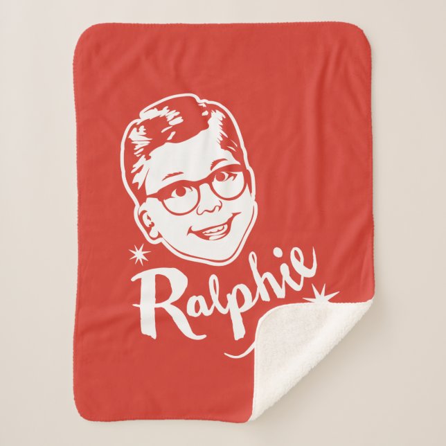 A Christmas Story | Ralphie Sherpa Blanket (Front)