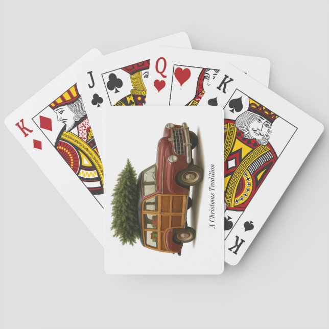 A Christmas Tradition Playing Cards (Back)