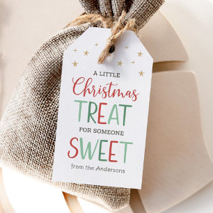 A Christmas Treat for Someone Sweet Holiday Gift Tags