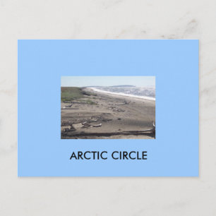 a circle, ARCTIC CIRCLE Postcard