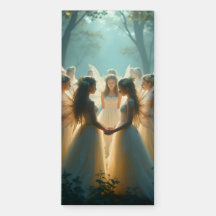 A Circle of Fairies Magnetic Notepad